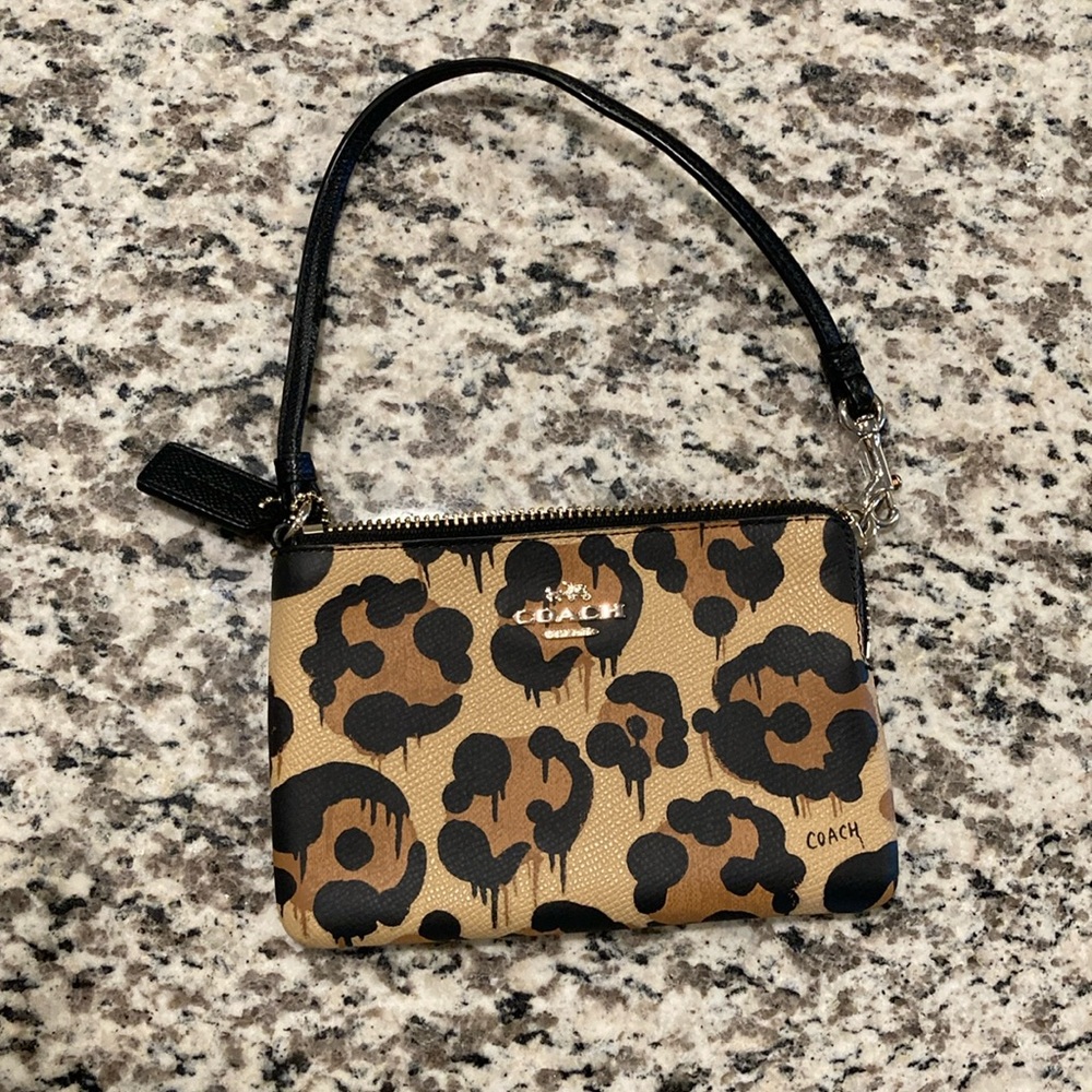 Coach Wild Beast small wristlet wallet